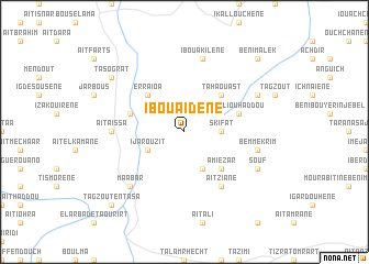 map of Ibouaïdene