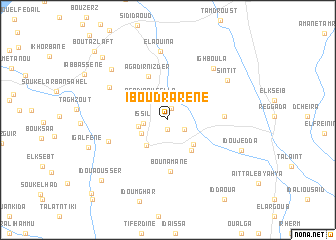 map of Iboudrarene