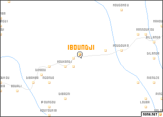 map of Iboundji