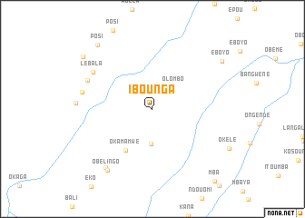 map of Ibounga