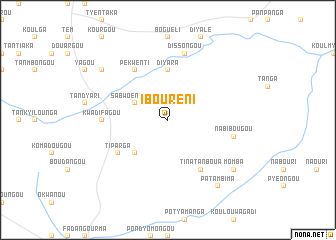 map of Ibouréni