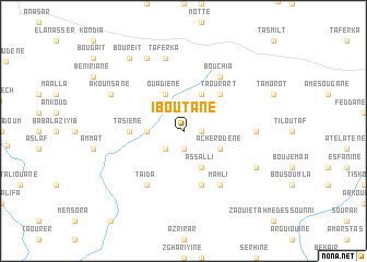 map of Iboutane