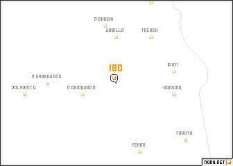 map of Ibo