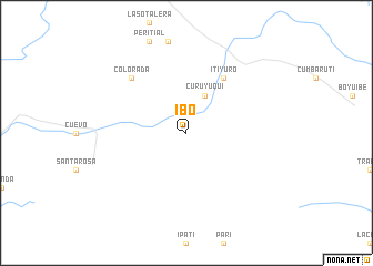 map of Ibo