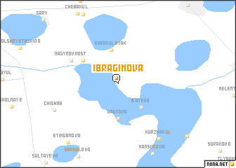 map of Ibragimova