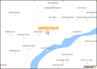 map of Ibragimovo