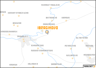 map of Ibragimovo