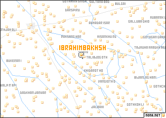 map of Ibrāhīm Bakhsh