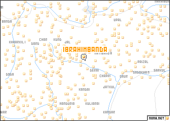 map of Ibrāhīm Bānda