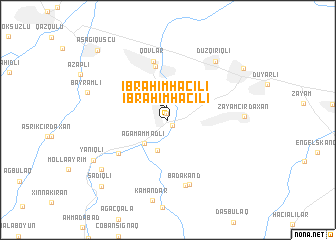 map of İbrahimhacılı