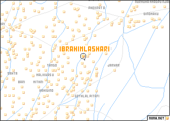 map of Ibrāhim Lāshāri