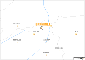 map of İbrahimli