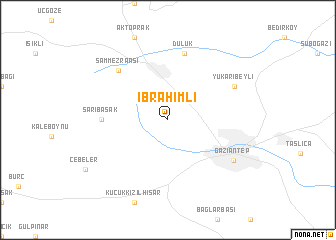 map of İbrahimli