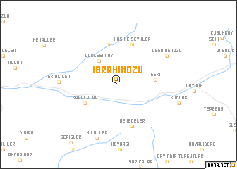 map of İbrahimözü