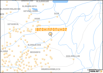 map of Ibrāhīm Panwhar