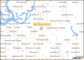 map of Ibrāhīmpur