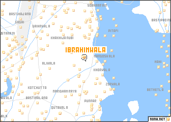 map of Ibrāhimwāla