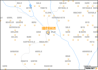 map of Ībrahīm