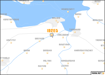 map of Ibred\