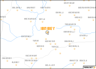 map of İbribey