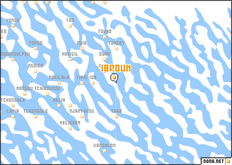 map of Ibroum