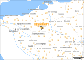 map of Ibshawāy