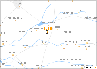 map of Ibta‘