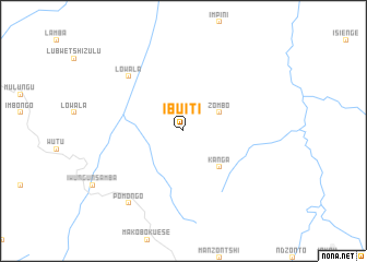 map of Ibuiti