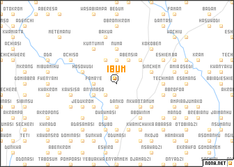 map of Ibum