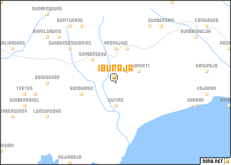 map of Iburaja