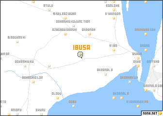 map of Ibusa