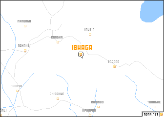 map of Ibwaga