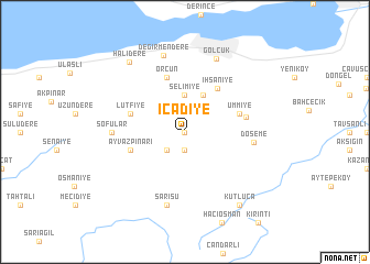 map of İcadiye