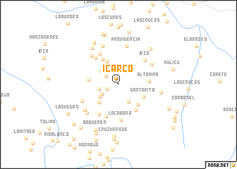 map of Icarco