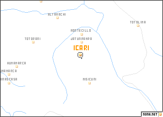 map of Icari