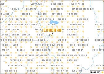 map of Ichādaha