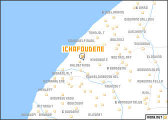 map of Ich Afoudene