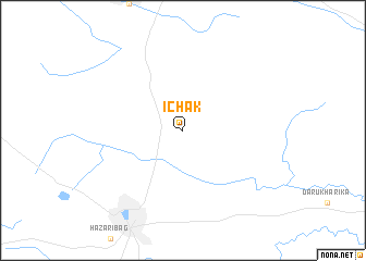 map of Ichāk
