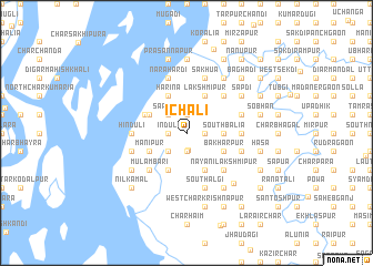 map of Ichāli