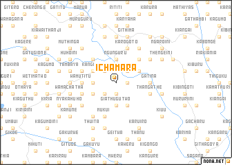 map of Ichamara