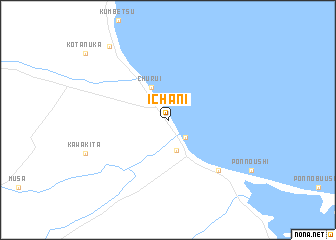 map of Ichani