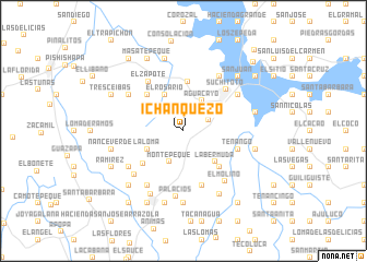 map of Ichanquezo