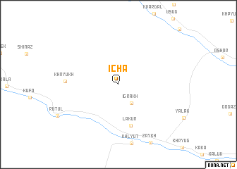 map of Icha