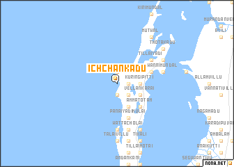 map of Ichchankadu