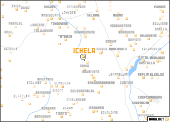 map of Ichela