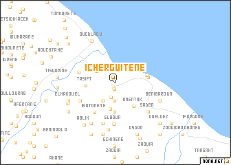 map of Icherguitene