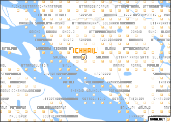 map of Ichhāil