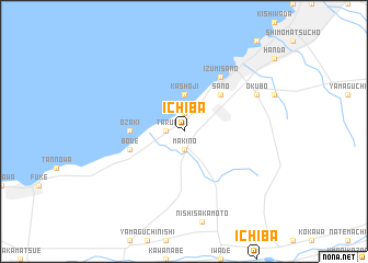 map of Ichiba