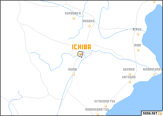 map of Ichiba