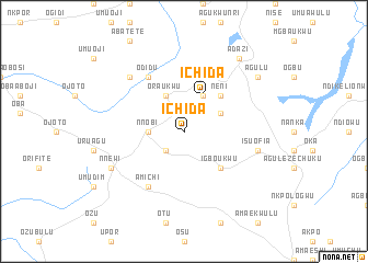 map of Ichida